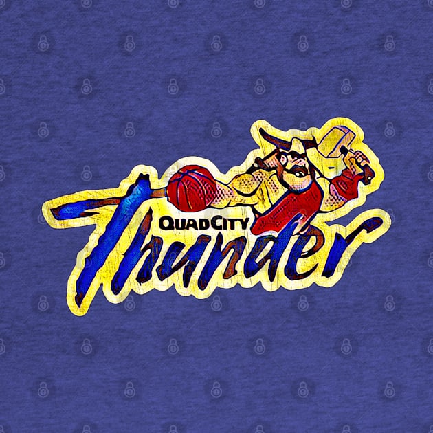 Quad City Thunder Basketball by Kitta’s Shop